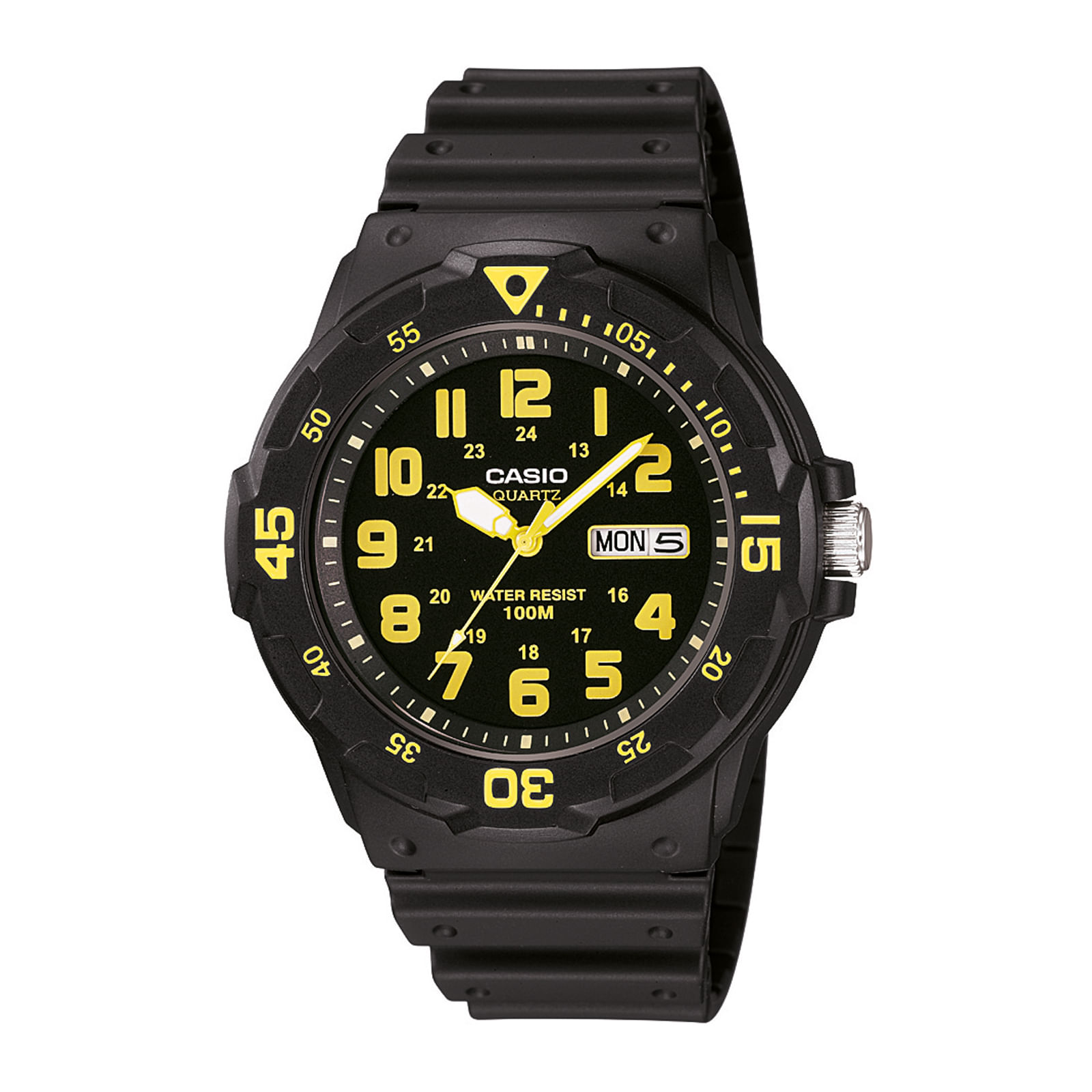 Reloj CASIO MRW-200H-9B Resina Juvenil Negro