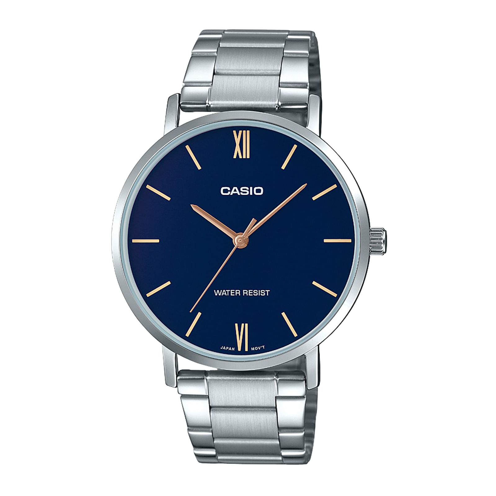 Reloj CASIO MTP-VT01D-2B Acero Hombre Plateado