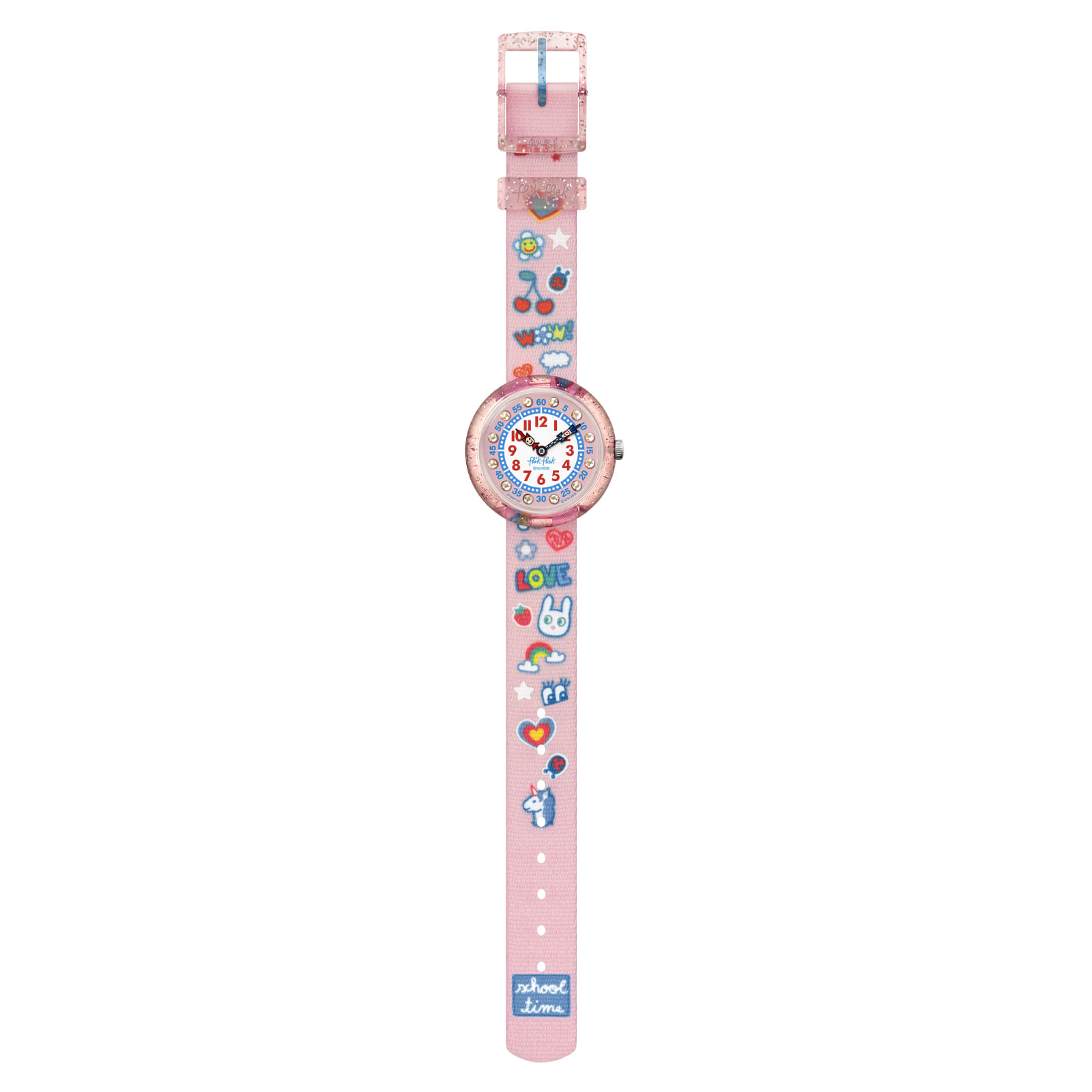 Reloj FLIK FLAK WOW LOVE ZFBNP135 Niños Rosado