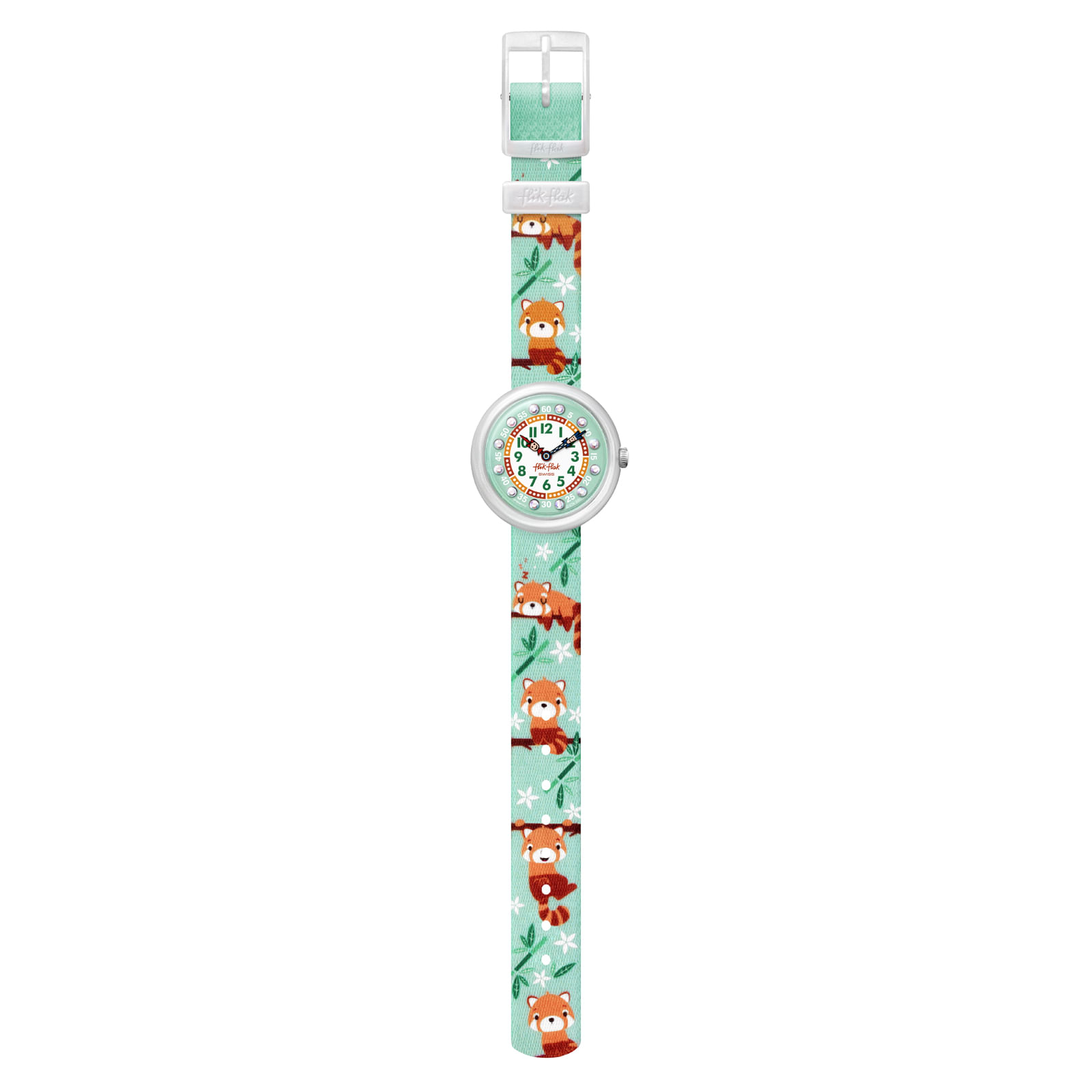 Reloj FLIK FLAK PANDAMAZING ZFBNP173 Niños Blanco