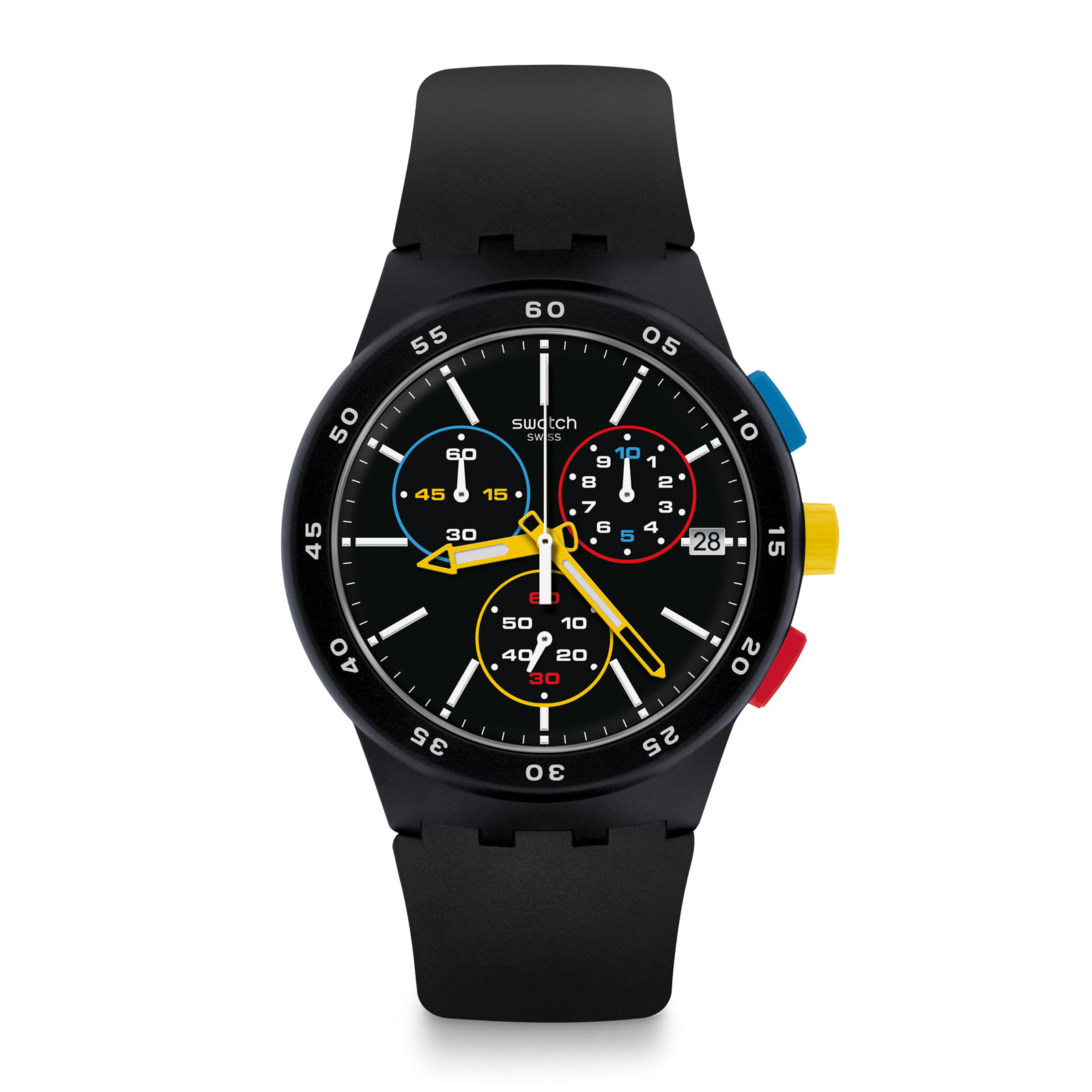 Reloj SWATCH BLACK-ONE SUSB416 Negro