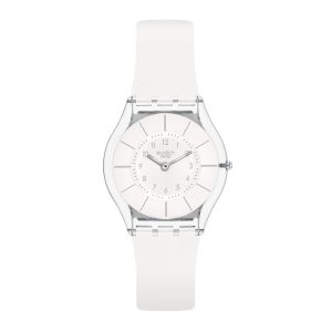 Reloj SWATCH WHITE CLASSINESS SFK360 Transparente