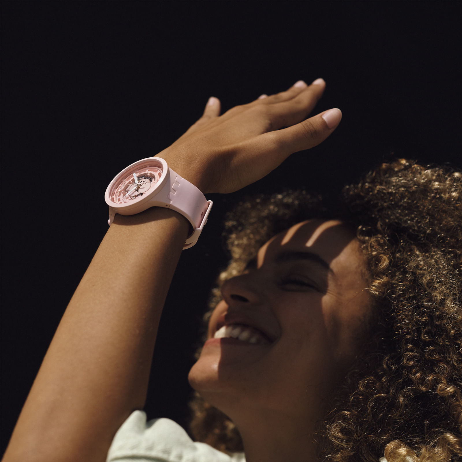 Reloj SWATCH C-PINK SB03P100 Rosado