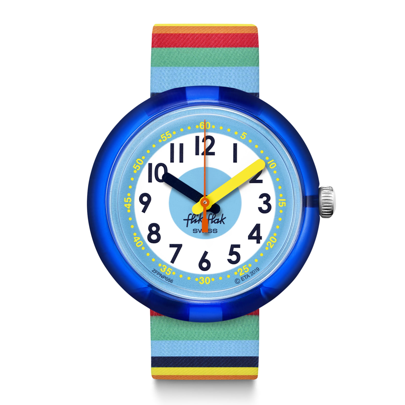 Reloj FLIK FLAK STRIPYBOW ZFPNP056 Niños Azul