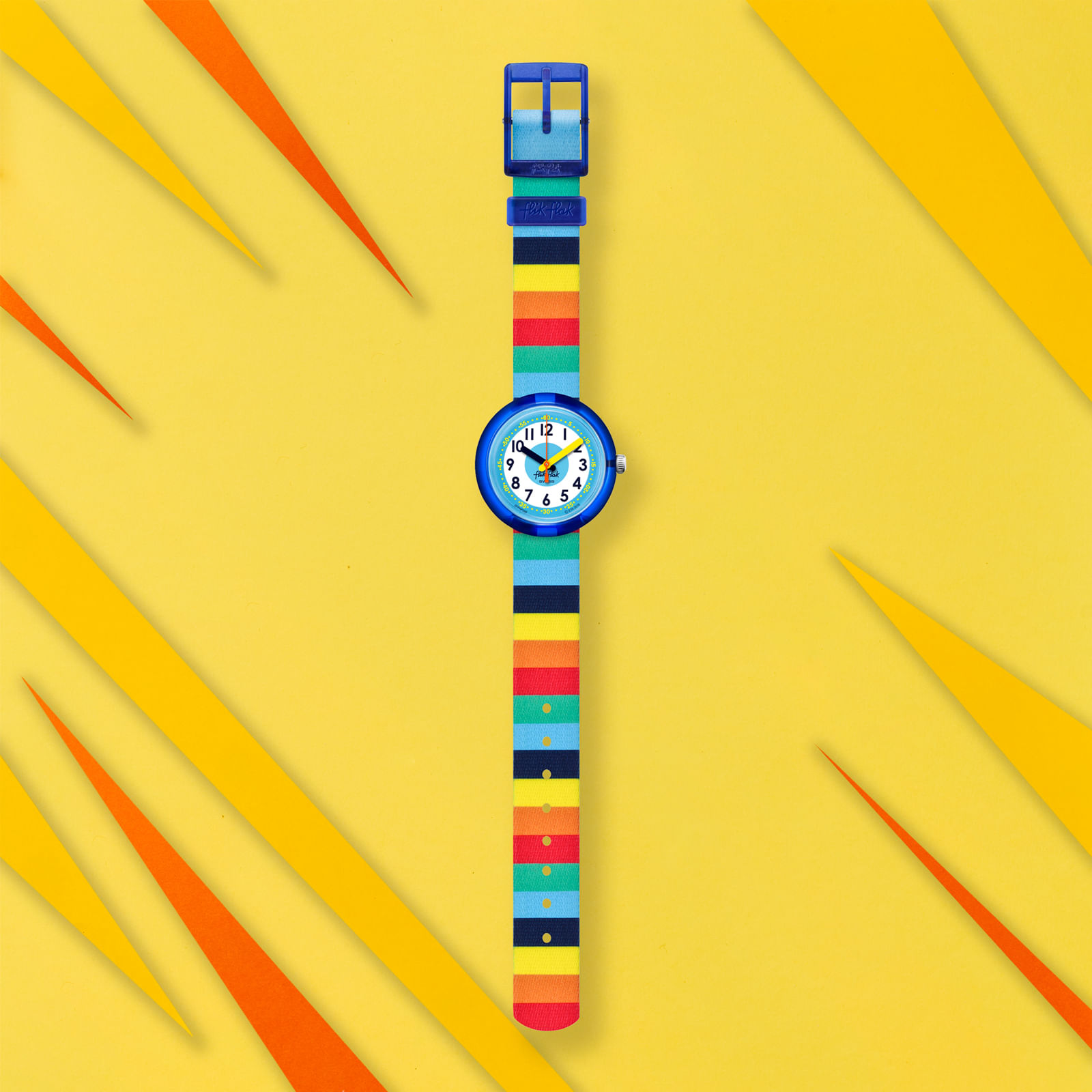 Reloj FLIK FLAK STRIPYBOW ZFPNP056 Niños Azul