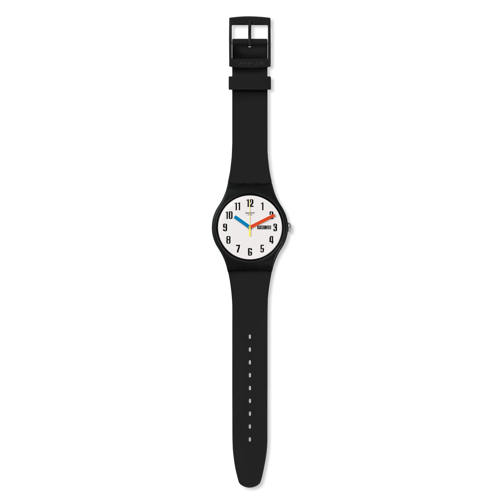 Reloj SWATCH ELEMENTARY SUOB728 Negro