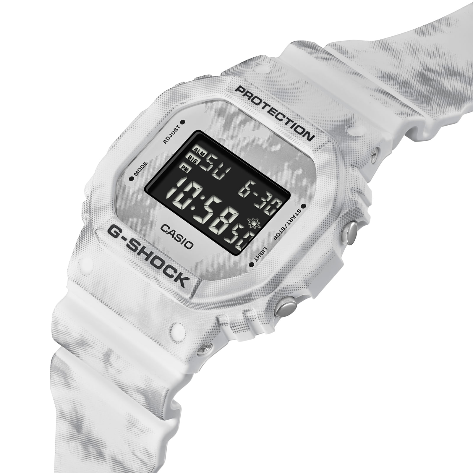 Reloj G-SHOCK DW-5600GC-7D Resina Hombre Blanco