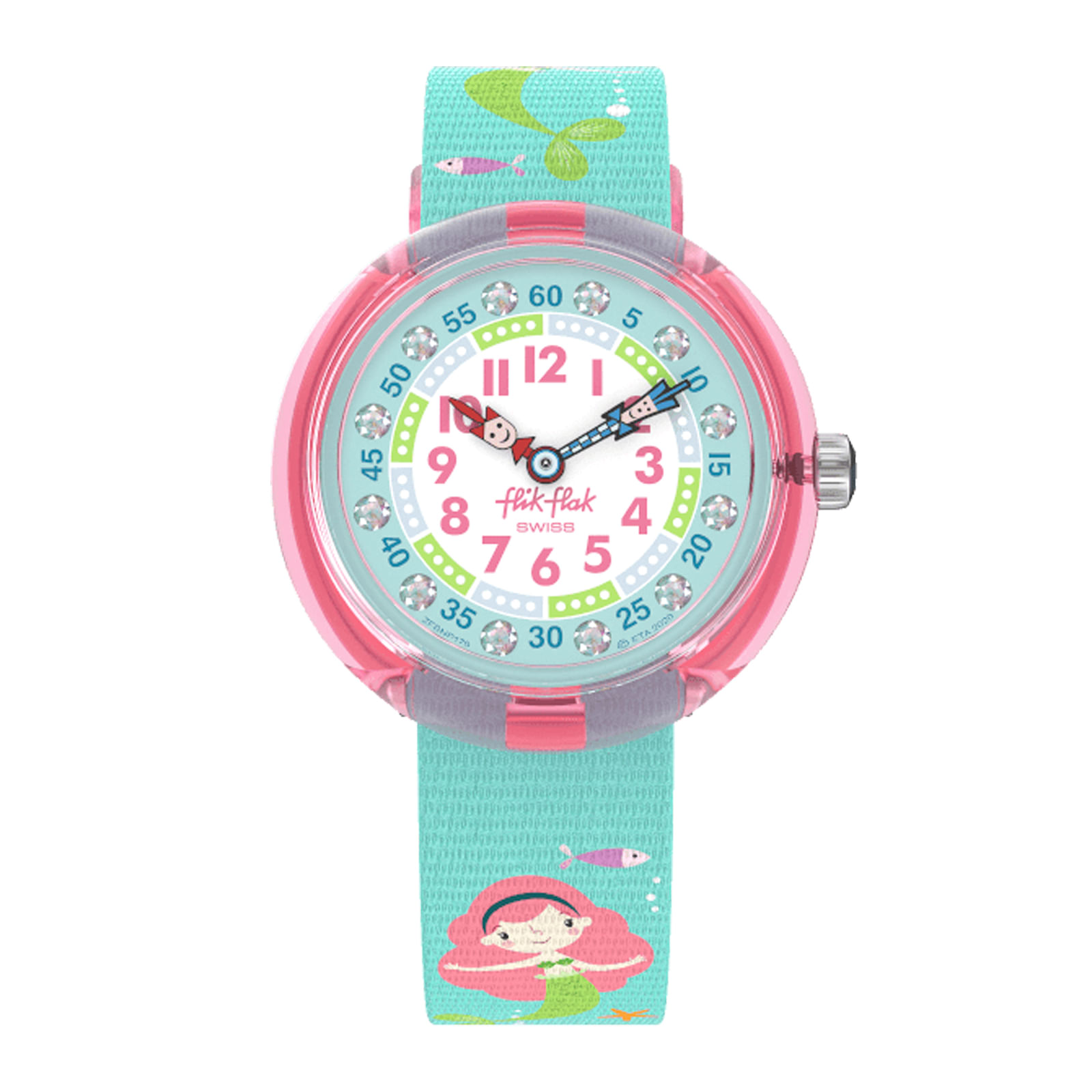 Reloj FLIK FLAK MERMAILICIOUS ZFBNP179 Niños Rosado