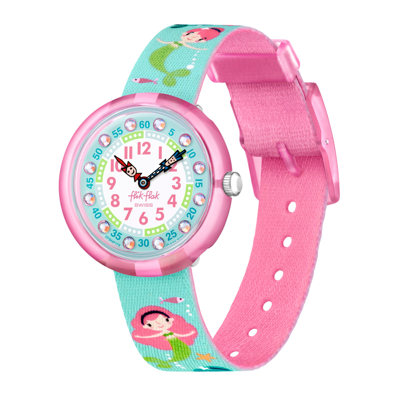 Reloj FLIK FLAK MERMAILICIOUS ZFBNP179 Niños Rosado