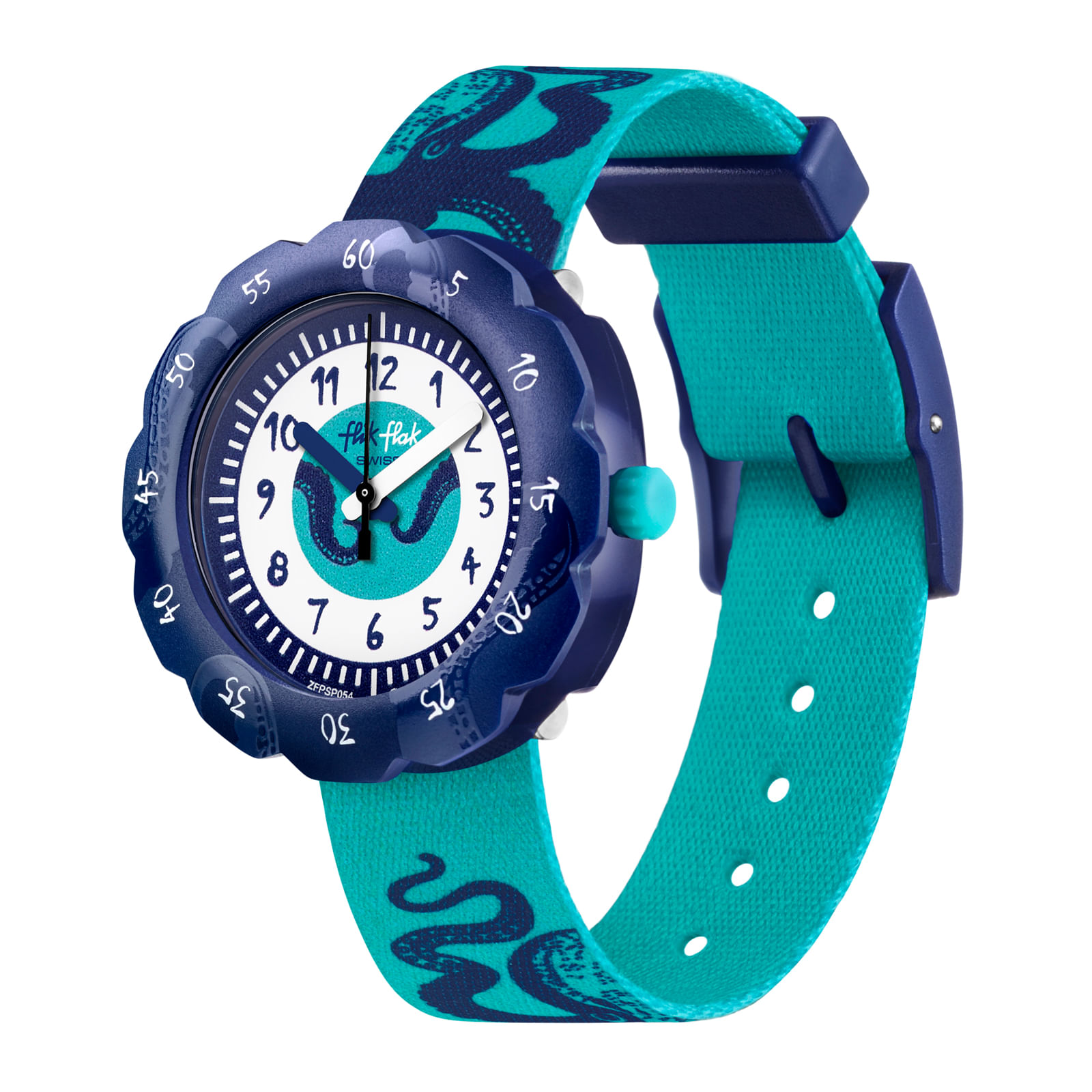 Reloj FLIK FLAK ROCKTOPUS ZFPSP054 Niños Azul