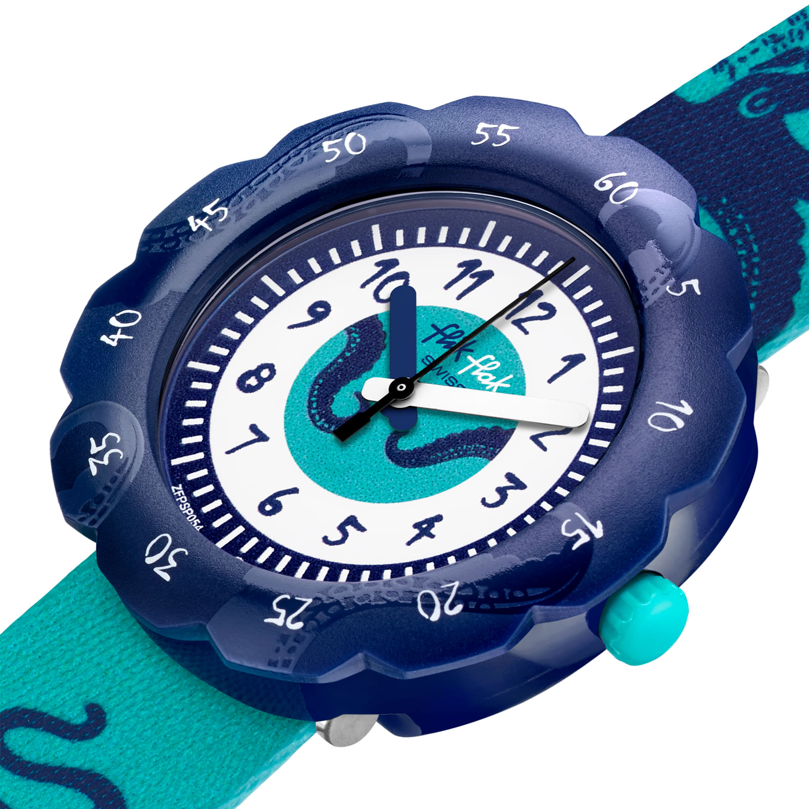 Reloj FLIK FLAK ROCKTOPUS ZFPSP054 Niños Azul