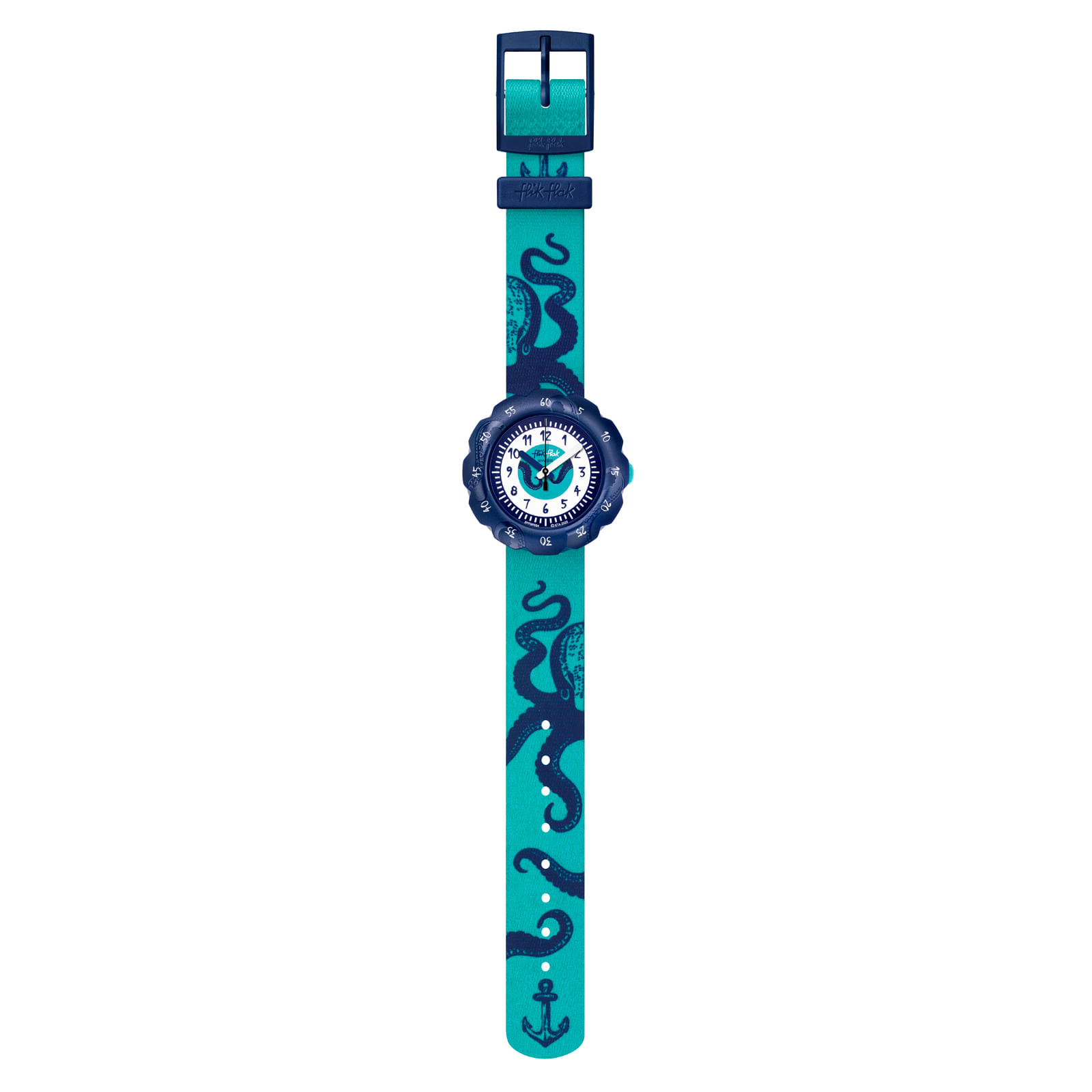 Reloj FLIK FLAK ROCKTOPUS ZFPSP054 Niños Azul