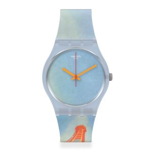 Reloj SWATCH EIFFEL TOWER, BY ROBERT DELAUNAY GZ357 Azul