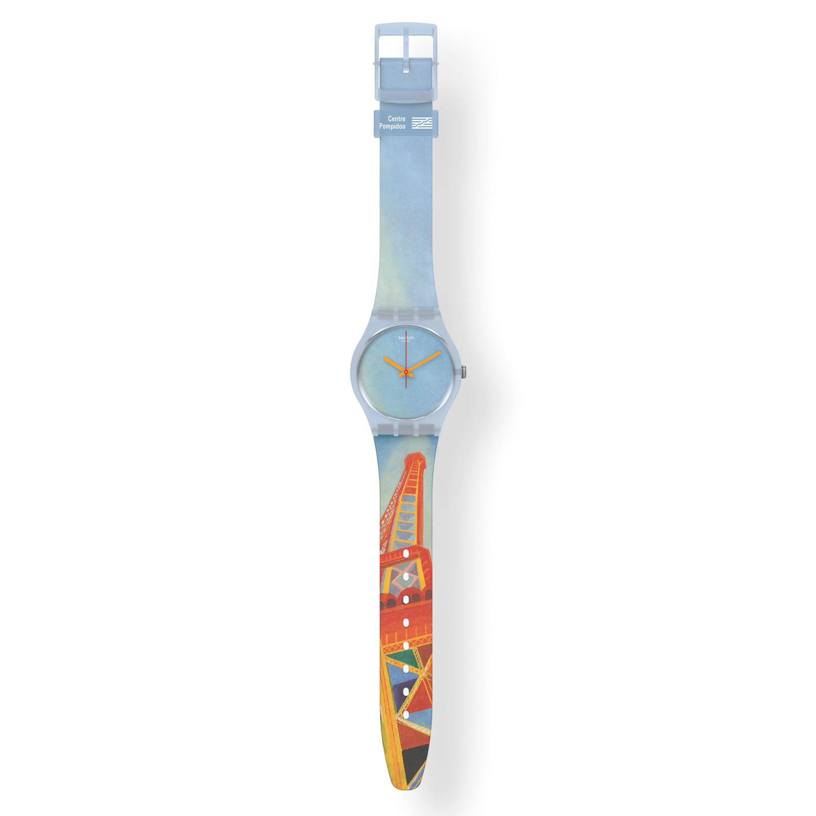 Reloj SWATCH EIFFEL TOWER, BY ROBERT DELAUNAY GZ357 Azul