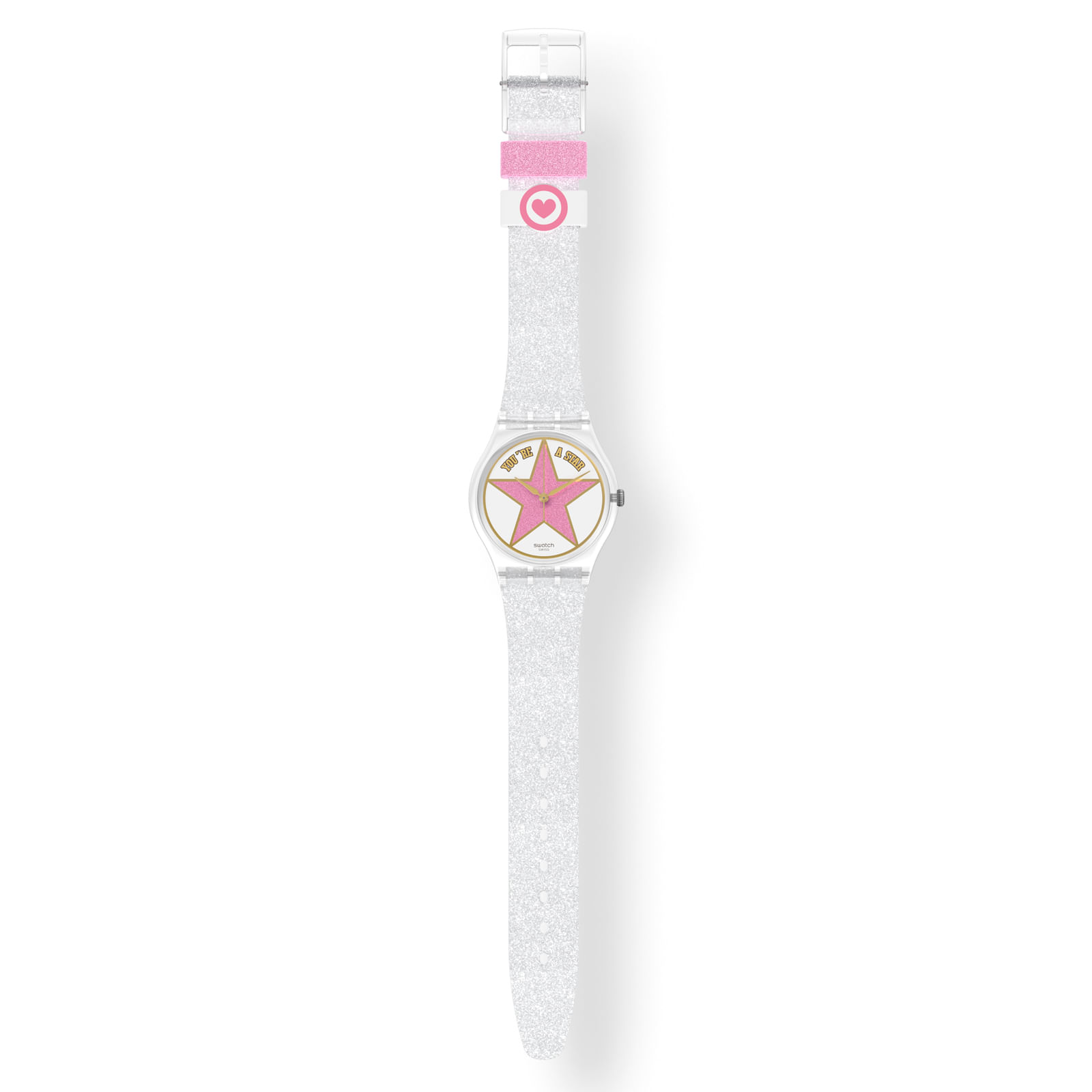 Reloj SWATCH STAR MOM SO28Z108 Transparente