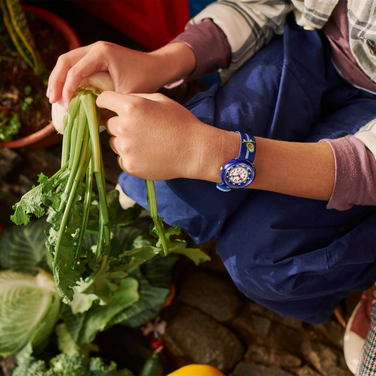 Reloj FLIK FLAK BRAVOCADO ZFBNP147C Niños Azul