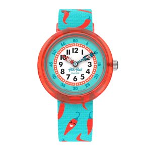 Reloj FLIK FLAK HAPPY CHILLI ZFBNP185 Niños Naranja