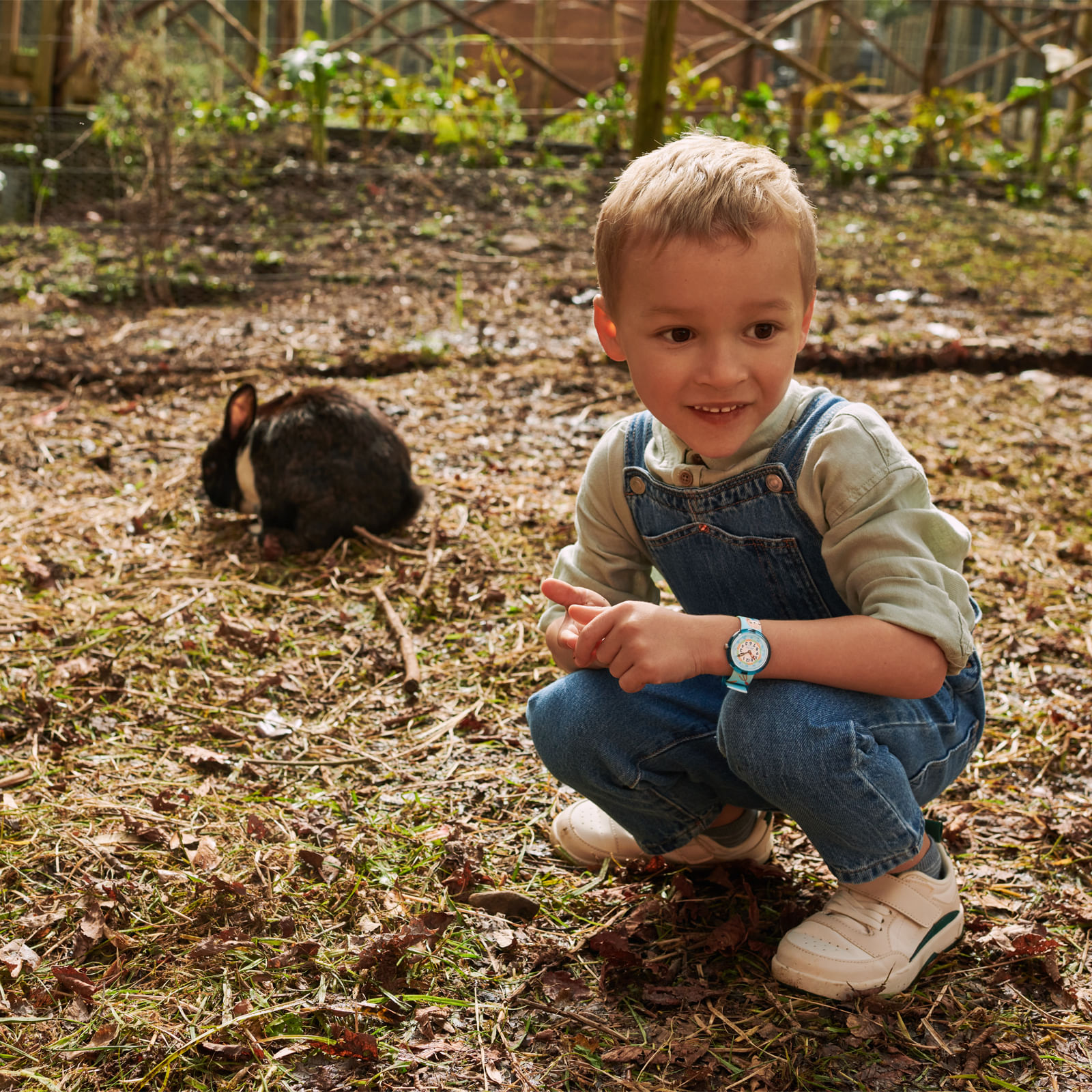 Reloj FLIK FLAK CARROT PARTY ZFBNP191 Niños Celeste