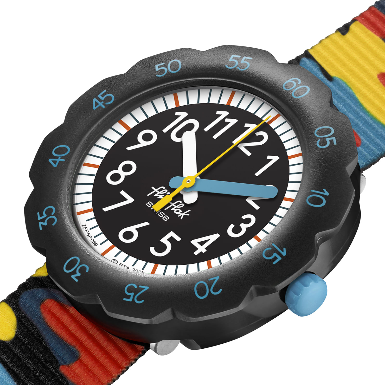 Reloj FLIK FLAK HIDE N VIBE ZFPSP059 Niños Negro