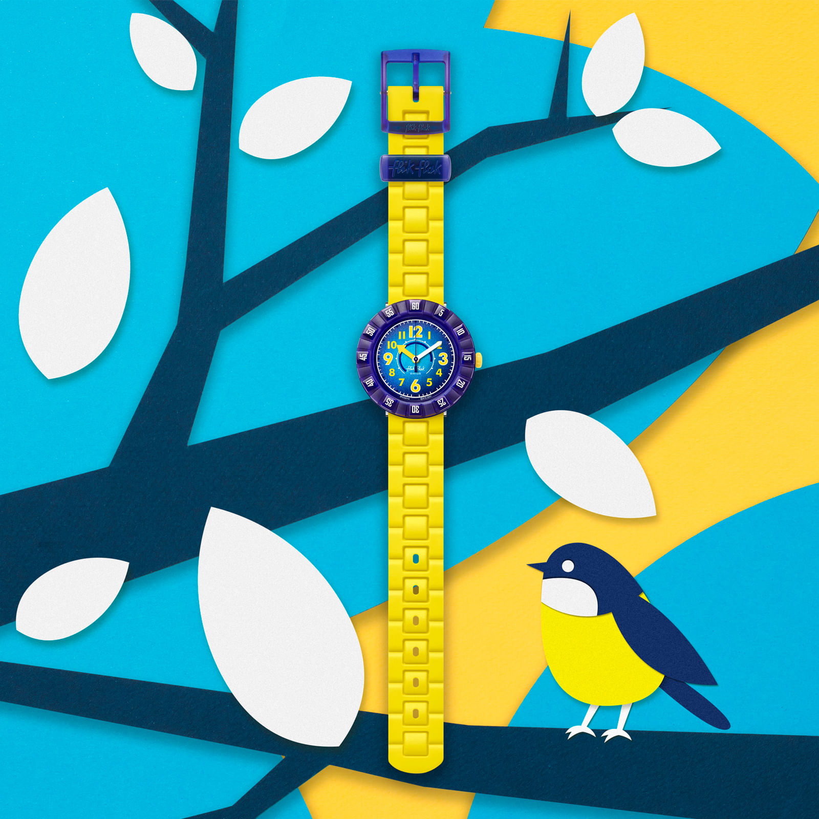 Reloj FLIK FLAK SPRINGICIOUS ZFCSP114 Niños Azul