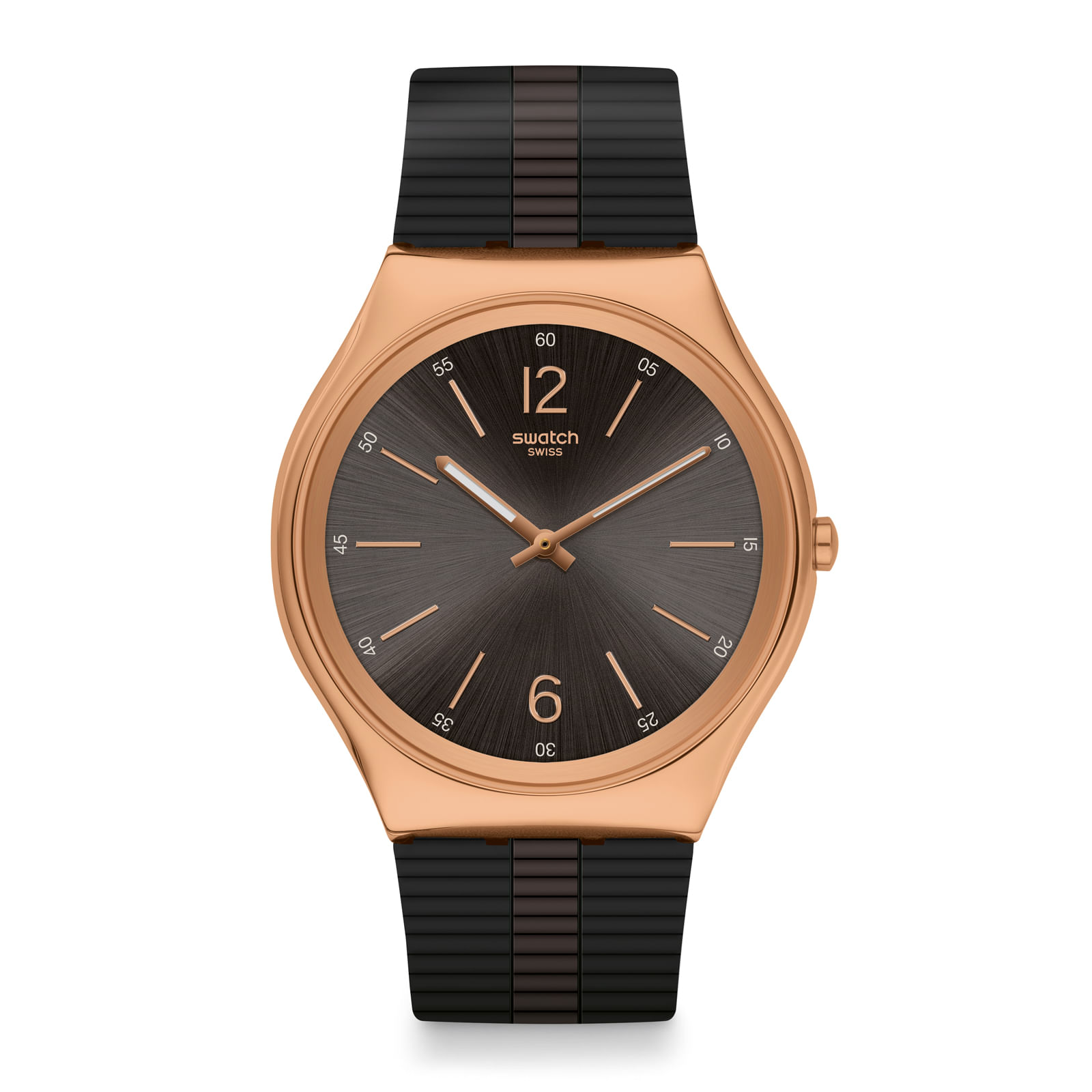 Reloj SWATCH BIENNE BY NIGHT SS07G102 Oro Rosa