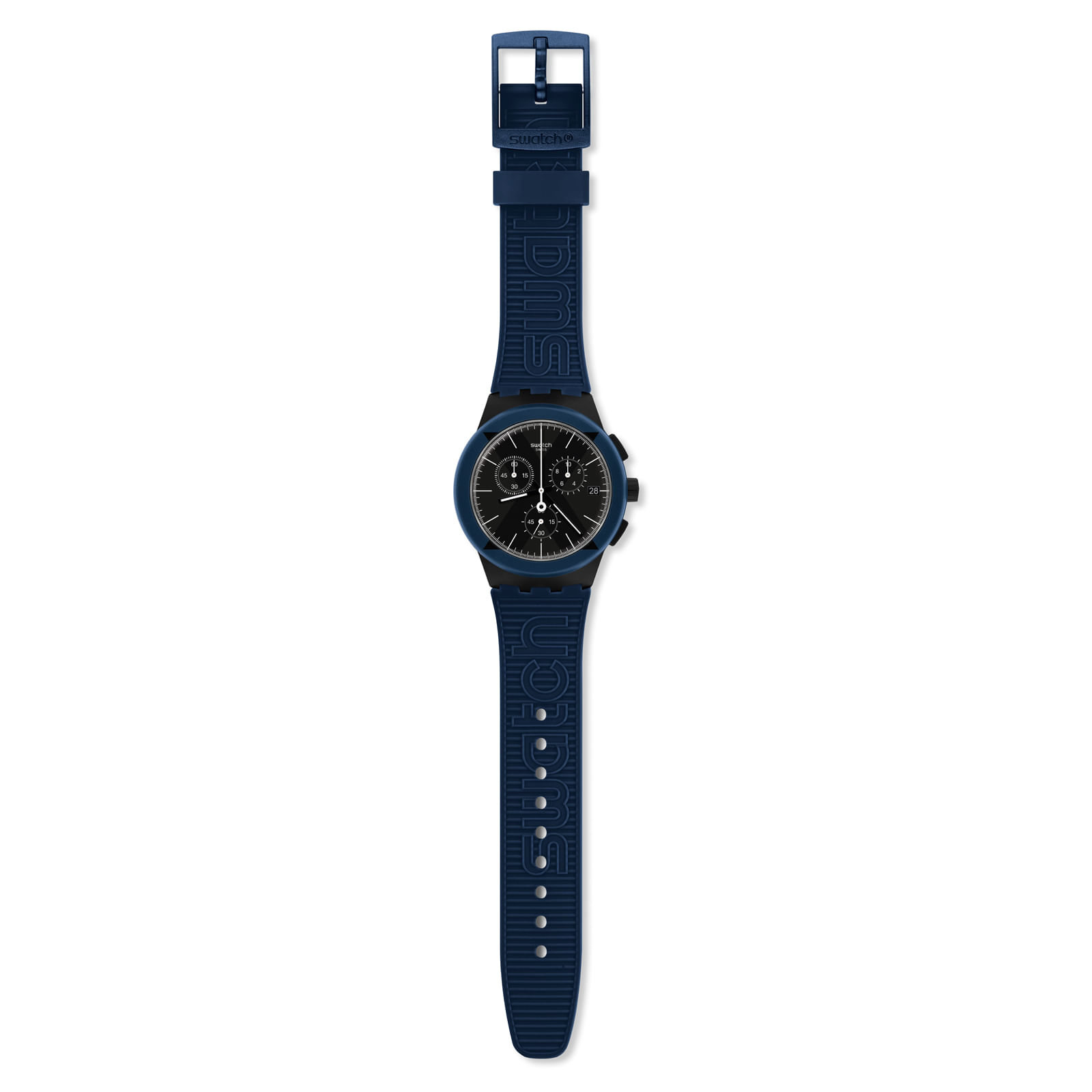 Reloj SWATCH X-DISTRICT BLUE SUSB418 Negro