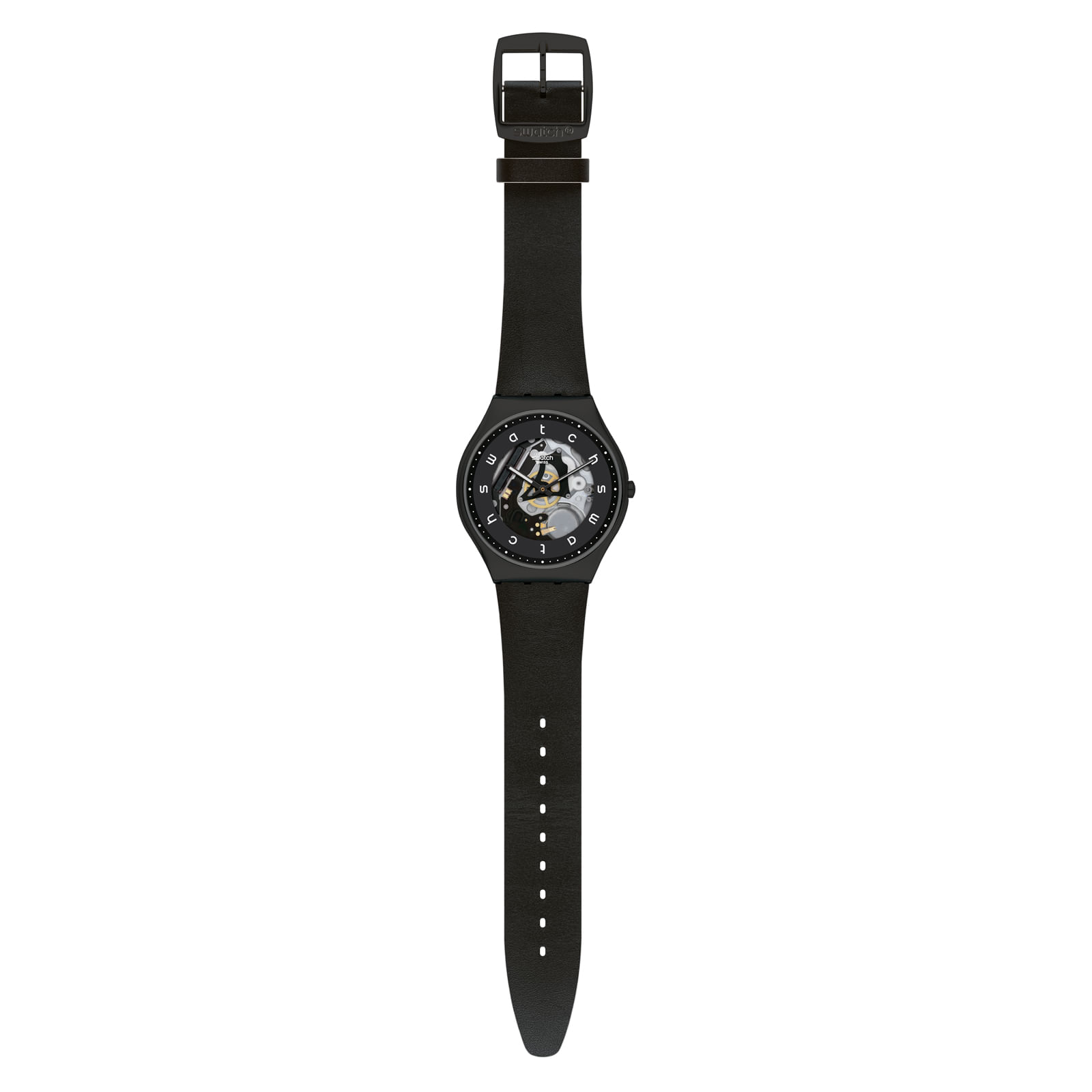 Reloj SWATCH WHITE SIDE SS07B101 Negro