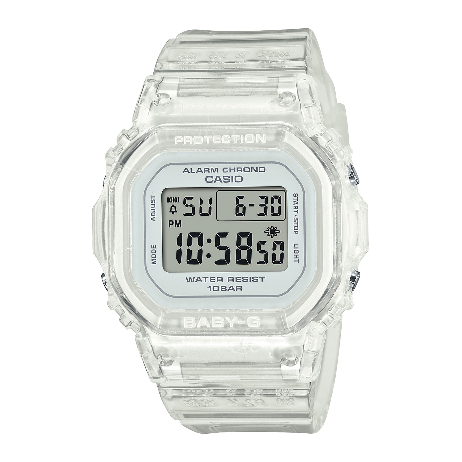 Reloj BABY-G BGD-565S-7D Resina Mujer Transparente