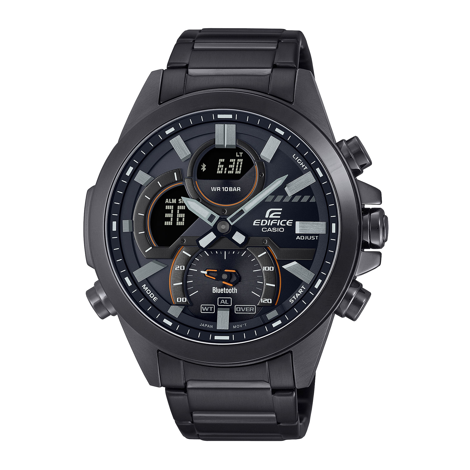 Reloj EDIFICE ECB-30DC-1A Acero Hombre Negro