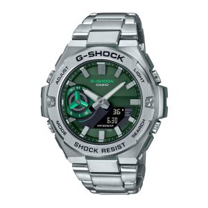 Reloj G-SHOCK GST-B500AD-3A Resina/Acero Hombre Plateado