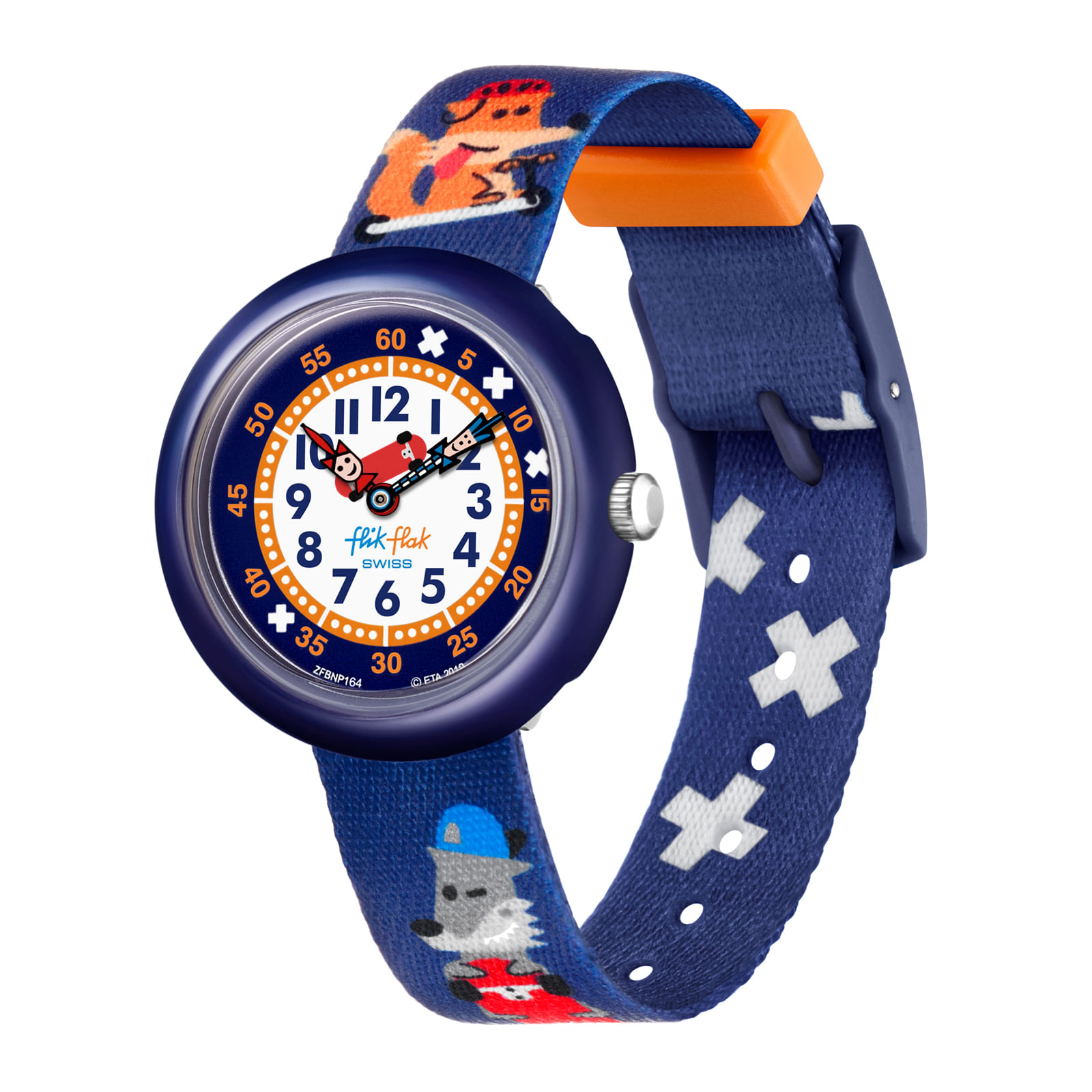 Reloj FLIK FLAK SK8FOX ZFBNP164 Niños Azul