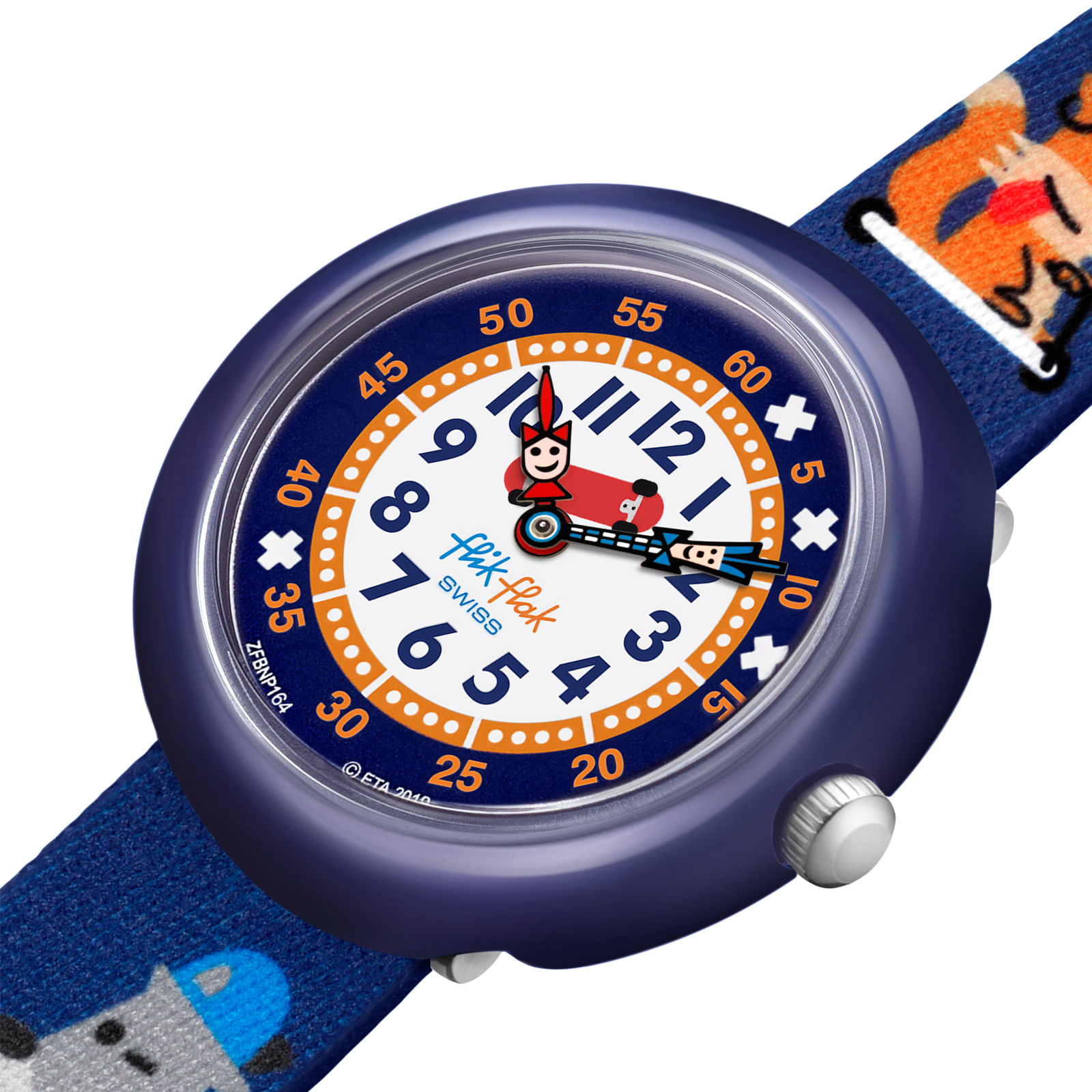 Reloj FLIK FLAK SK8FOX ZFBNP164 Niños Azul