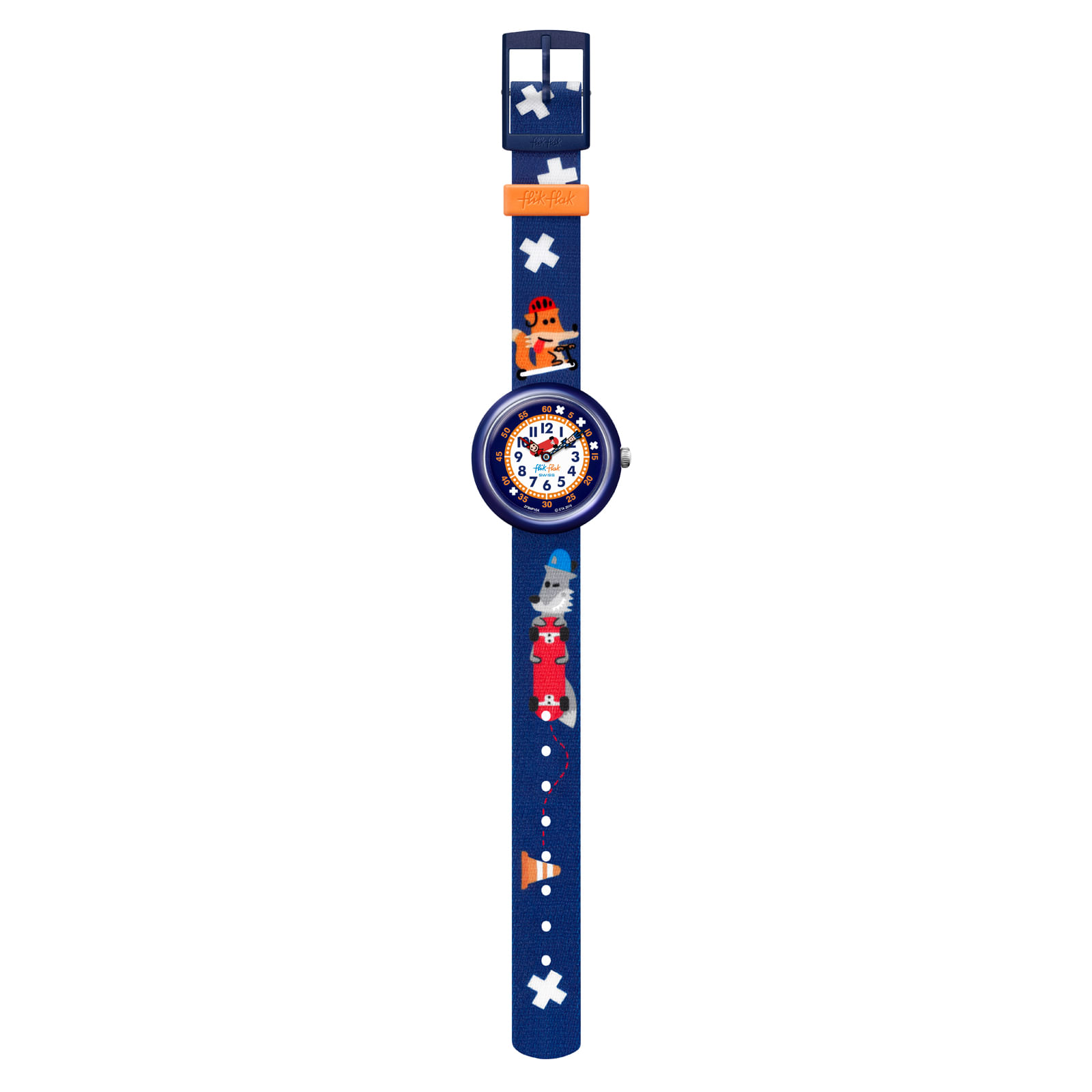 Reloj FLIK FLAK SK8FOX ZFBNP164 Niños Azul