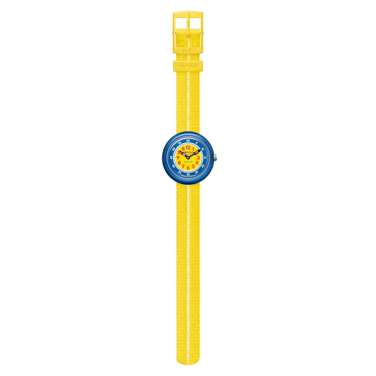 Reloj FLIK FLAK RETRO YELLOW ZFBNP189 Niños Azul