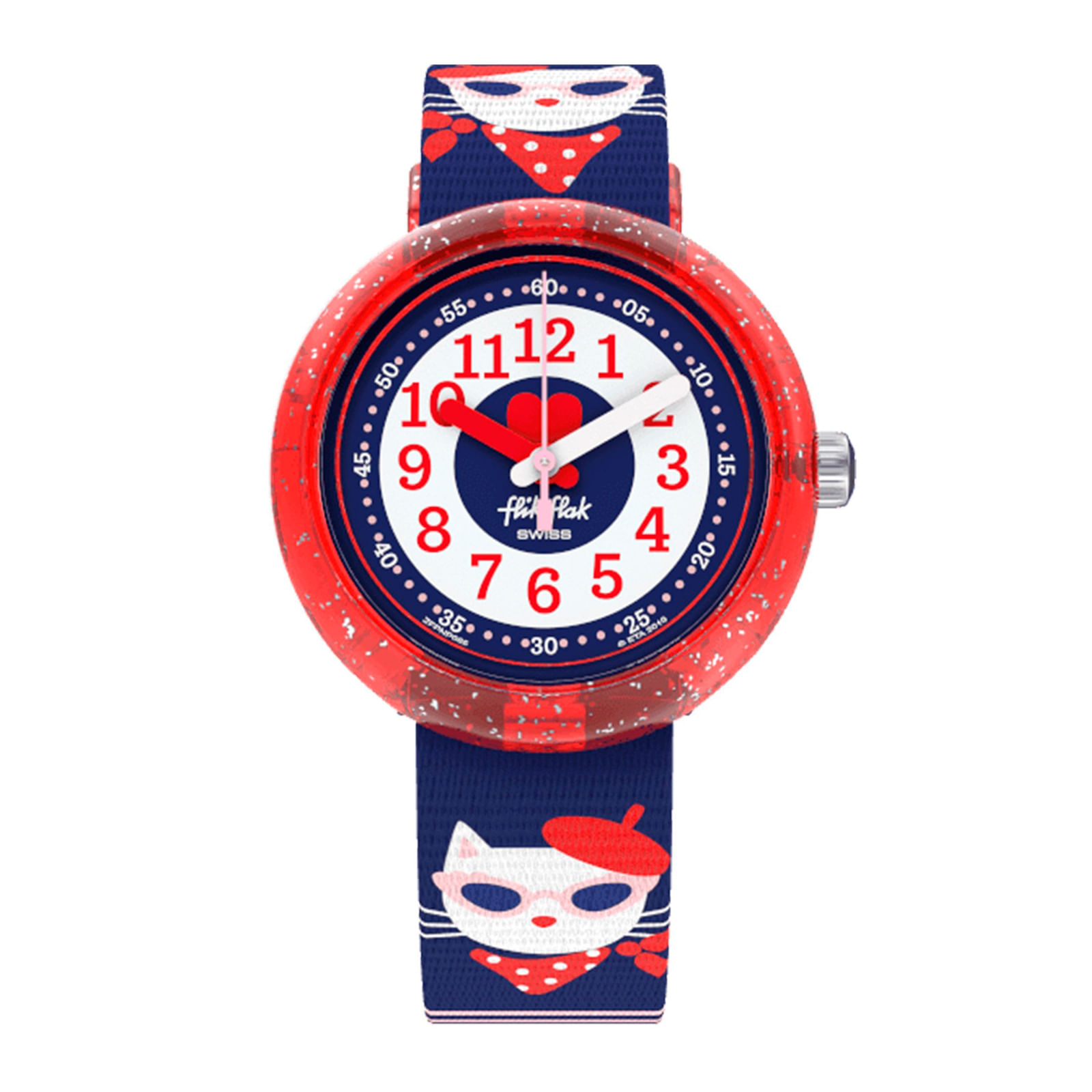 Reloj FLIK FLAK CATITUDE ZFPNP065 Niños Rojo