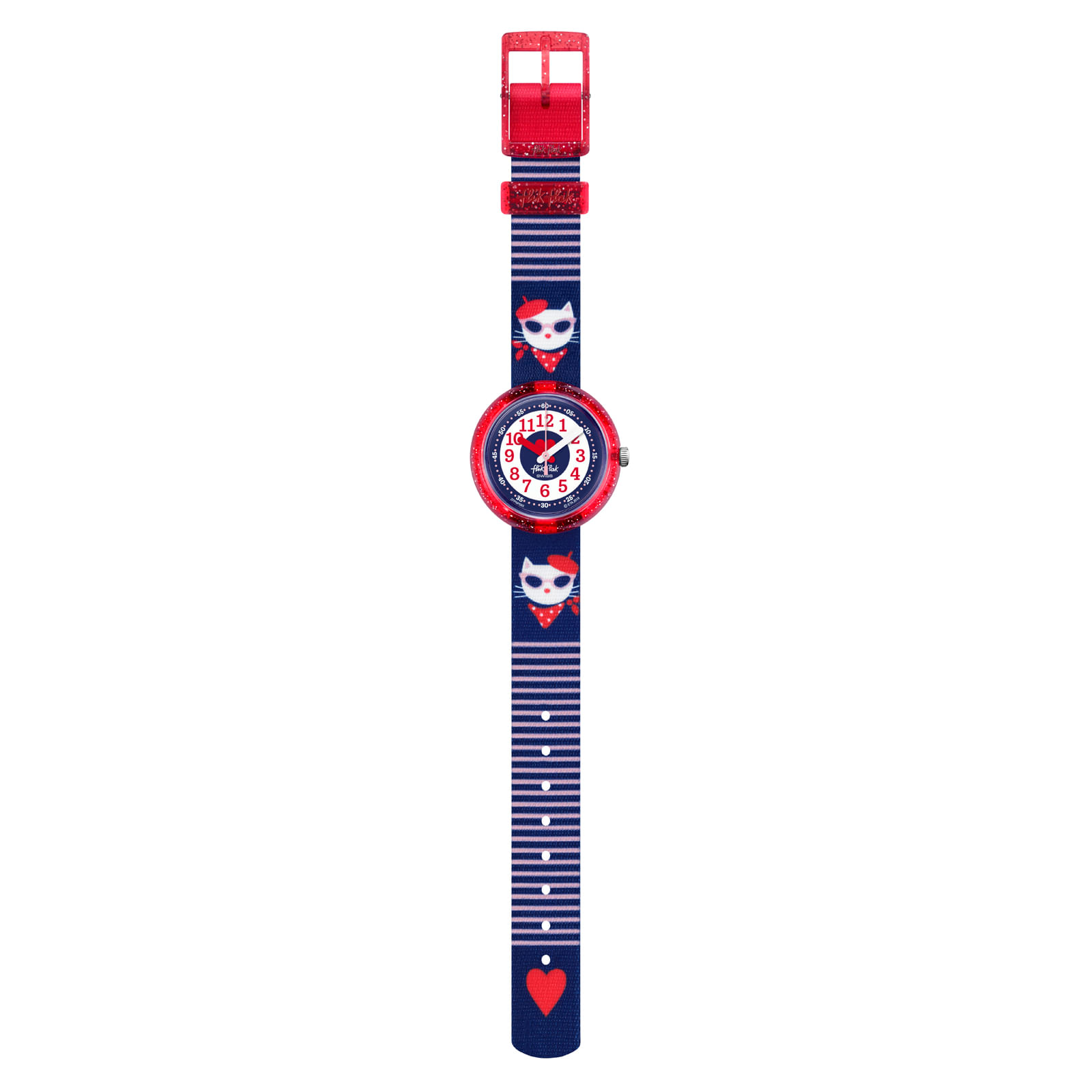 Reloj FLIK FLAK CATITUDE ZFPNP065 Niños Rojo