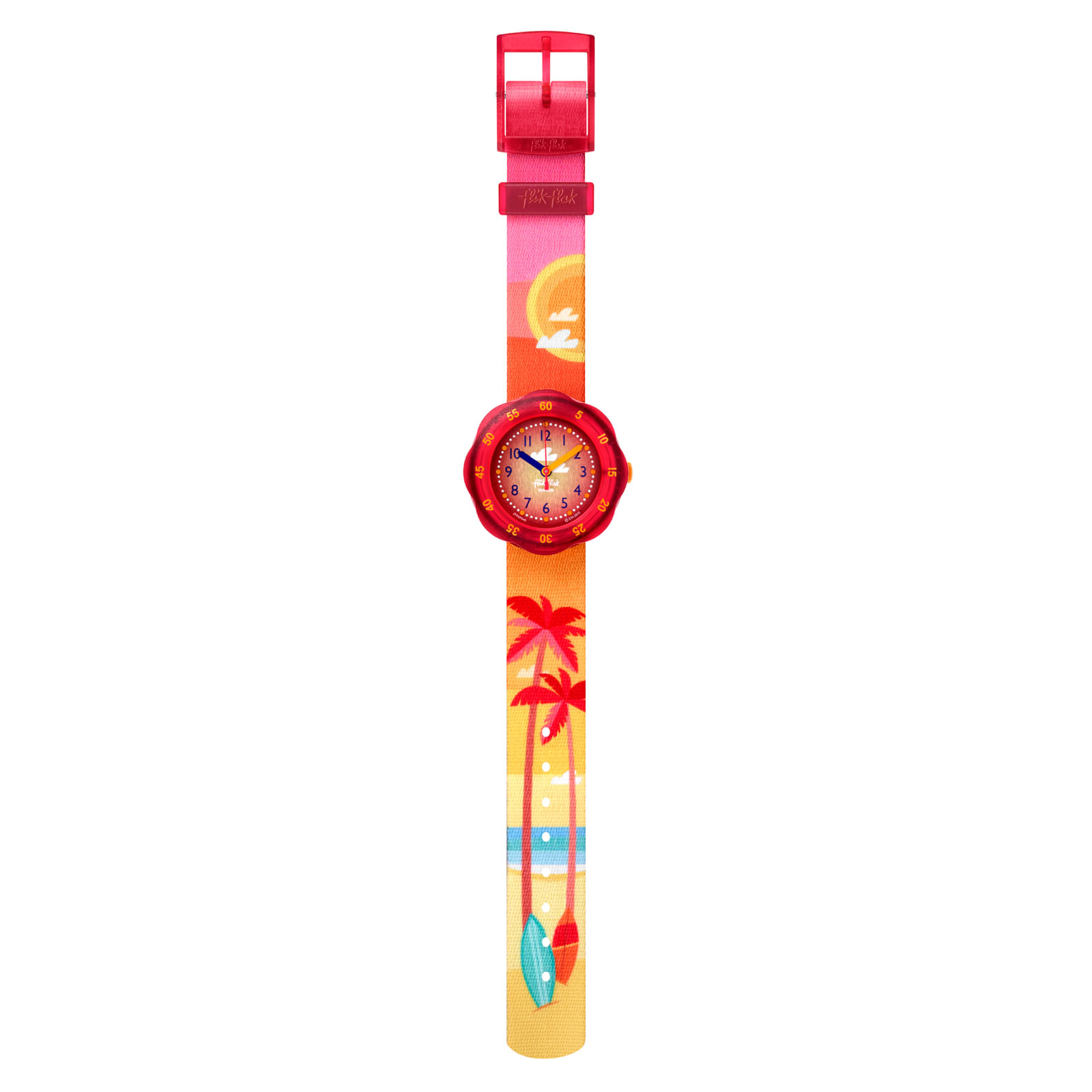 Reloj FLIK FLAK PALMIBOO ZFPSP040 Niños Rojo