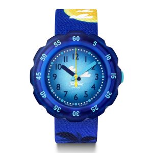 Reloj FLIK FLAK KEEP PALM ZFPSP043 Niños Azul