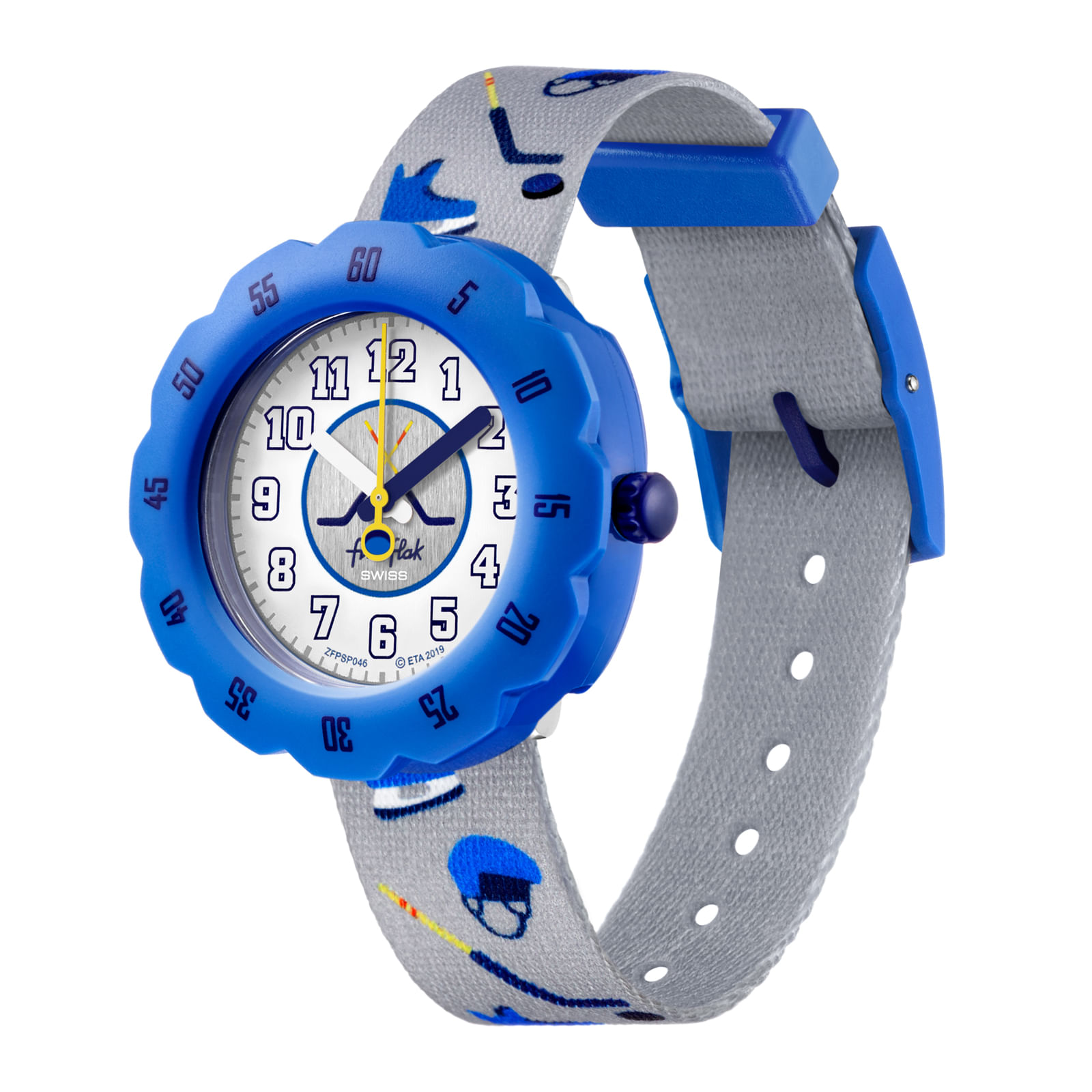 Reloj FLIK FLAK PUCK IT ZFPSP046 Niños Azul