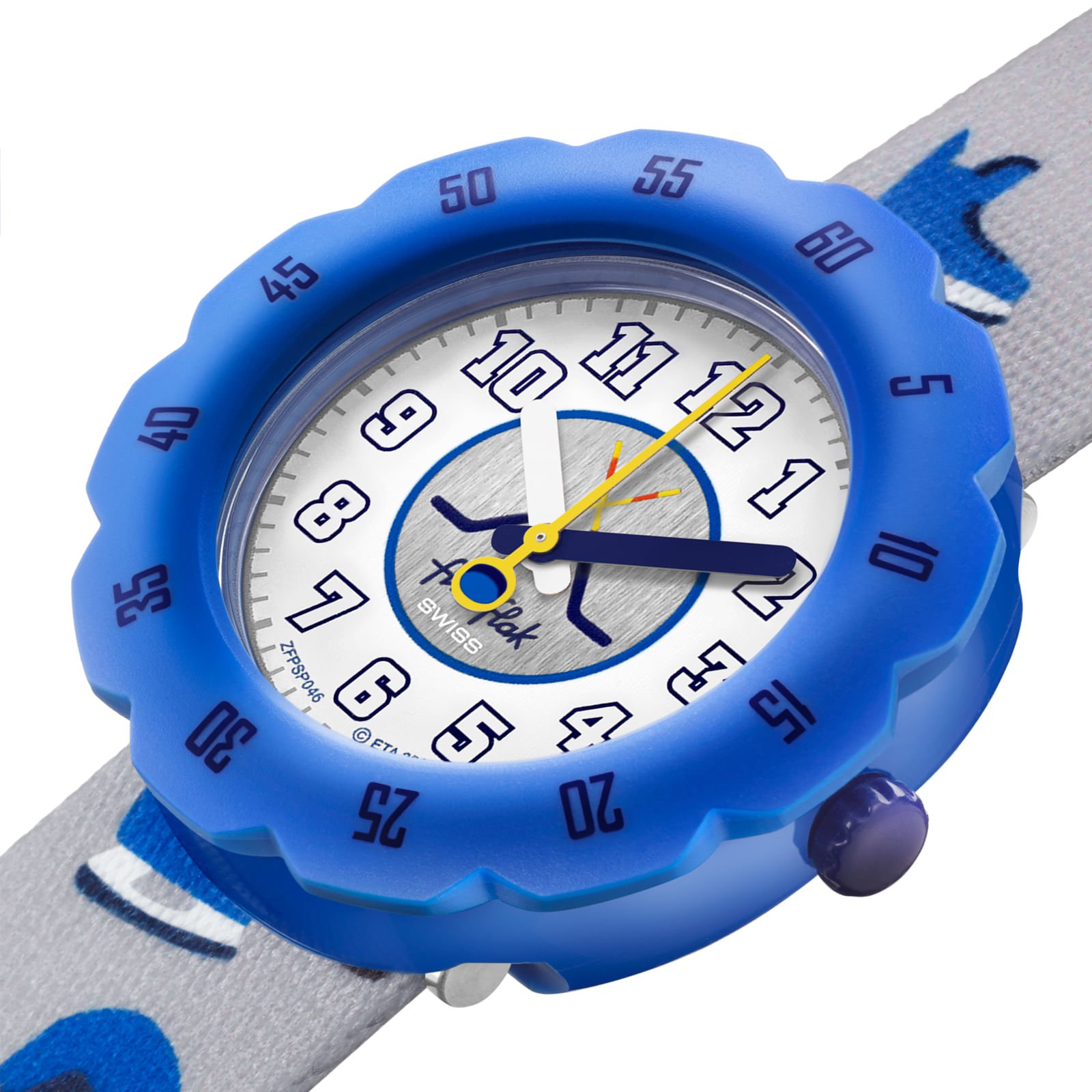 Reloj FLIK FLAK PUCK IT ZFPSP046 Niños Azul